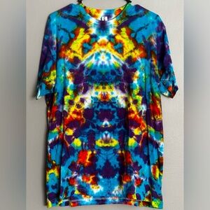 Home made Multicolor Tie-Dye Men's Shirt